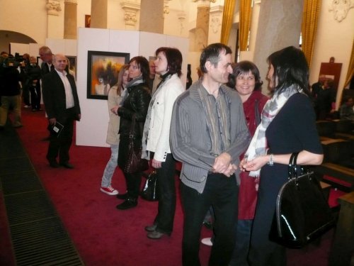 Vernisáž obrazů Jana Černého - 8.4.2011